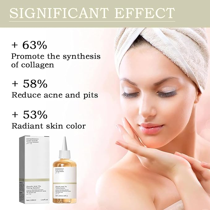 Glycolic Acid Facial Exfoliation Astringe Pores